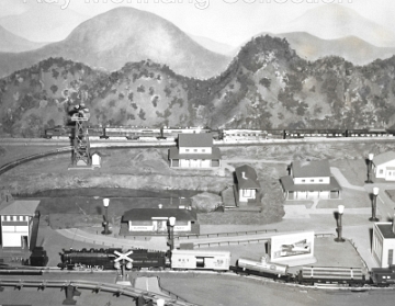 An overall view of the left side of the layout