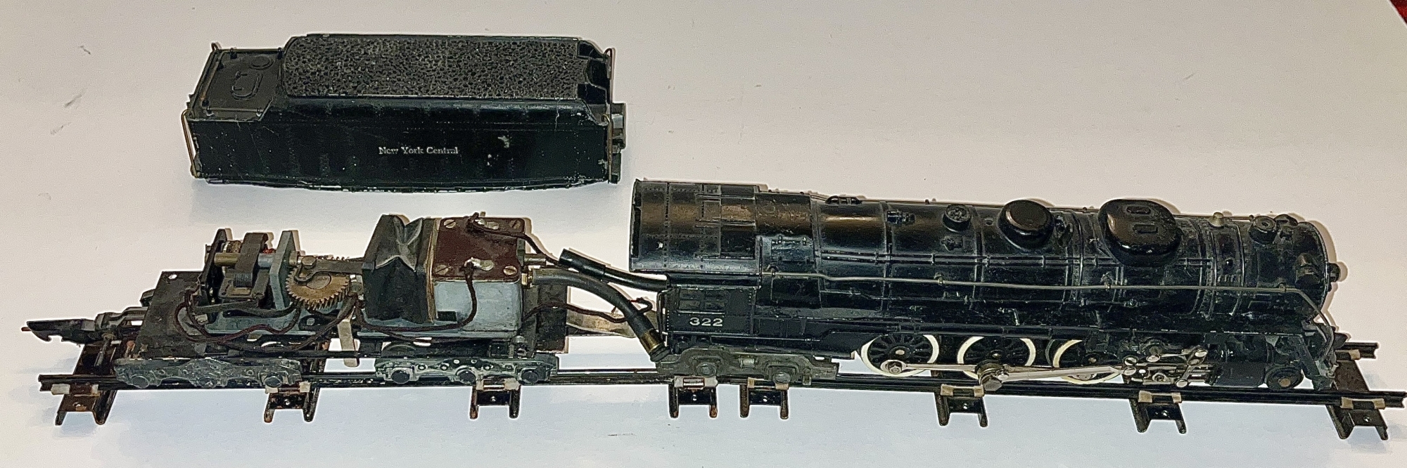 First Gilbert Smoking Locomotive