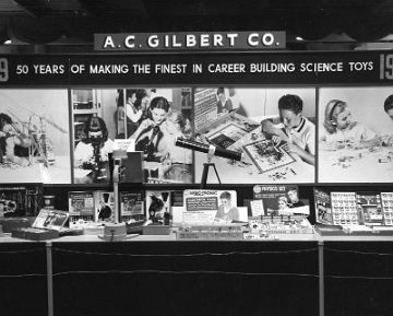 Gilbert Science Toys exhibit at the 1959 Eastern States Exposition