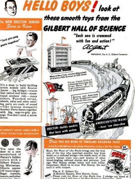 December 1944 - Popular Science. Same ad also appeared in Popular Mechanix of that same month. - Courtesy of Earl Hunt